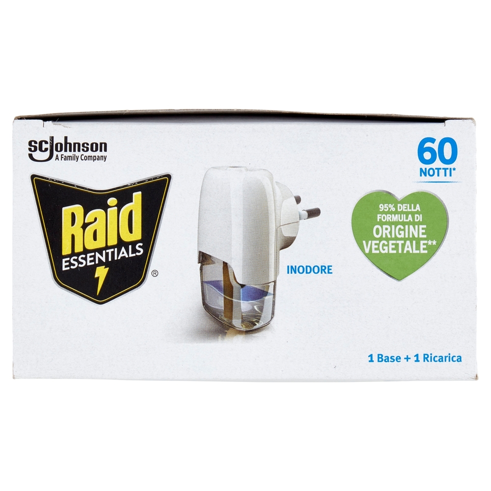 Raid Essentials Liquido Base 60 notti 36 ml